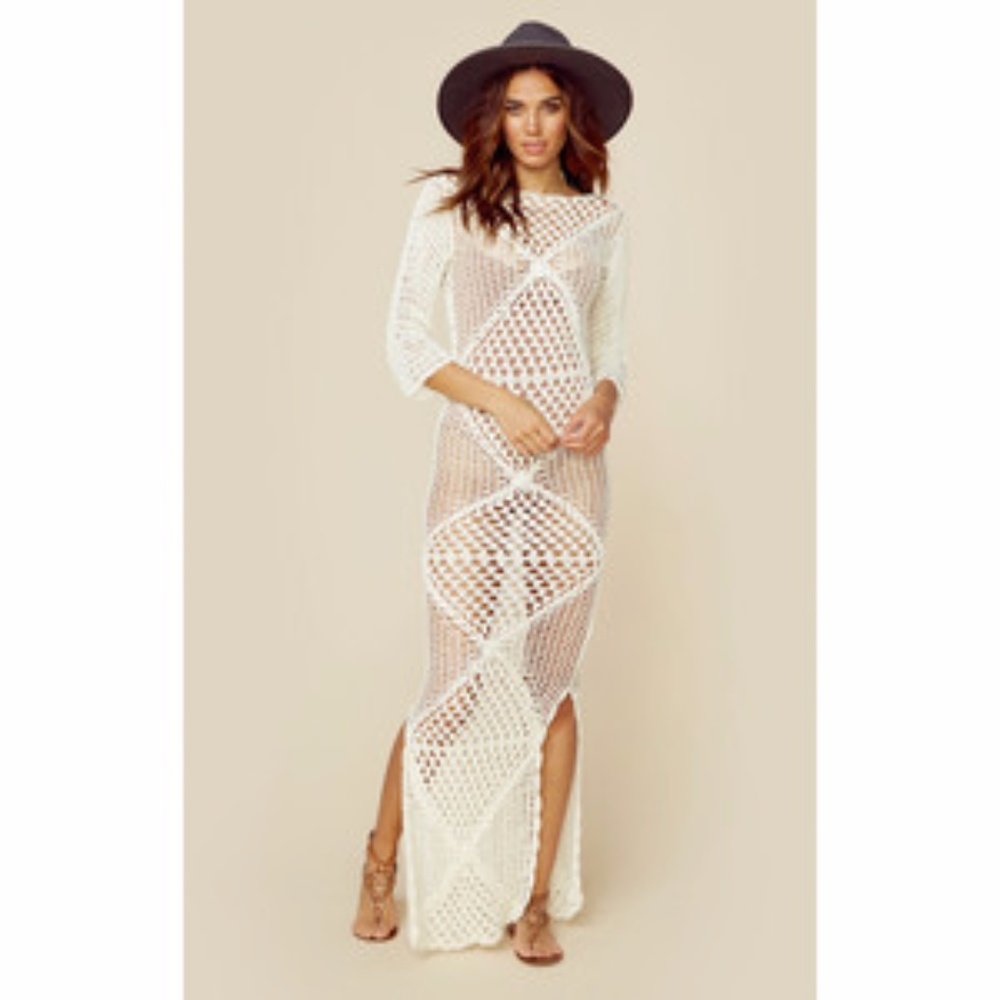 Cleobella Crotchet Maxi Dress NWOT (S)